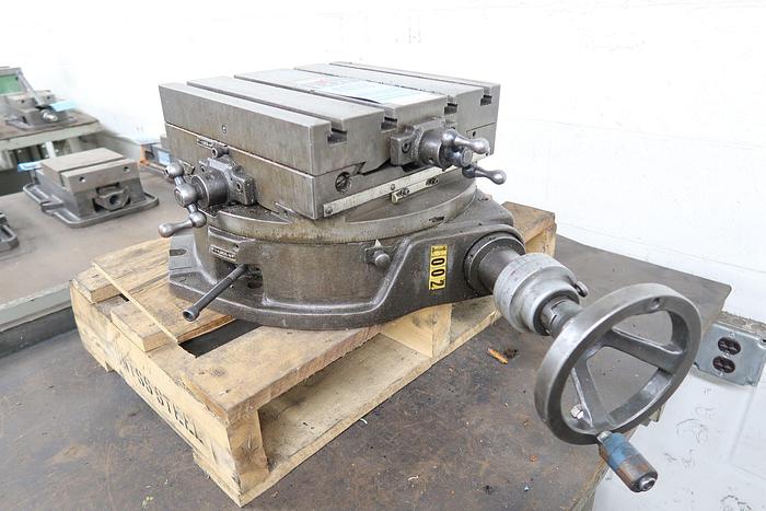 Used TROYKE PRECISION CROSS SLIDE & ROTARY TABLE