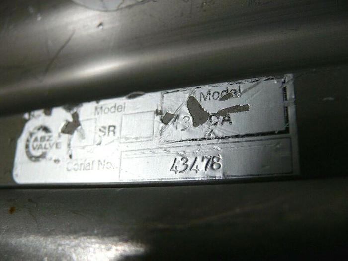 Used ABZ 130DA Pneumatic Actuator Valve 150 PSI Max