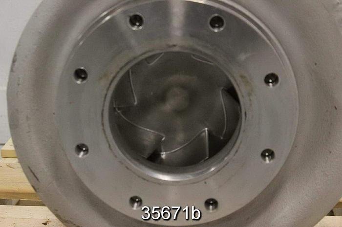 Used Goulds 3196 4x6x13 Pump, Stainless Steel #35671