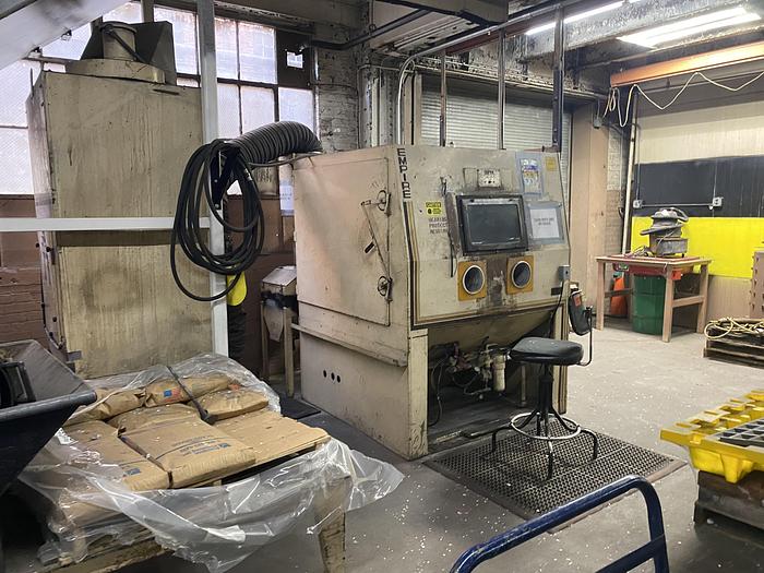 Used Empire PF-6060 Pro-Finish Shot blast Cabinet