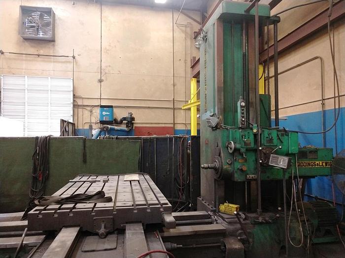 Used 5" Giddings & Lewis Horizontal Boring Mill, 350T, X-108", Y-84" 25 HP, ID17578