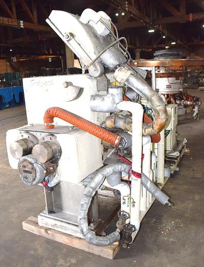 Used 15 GALLON ROSS AMK CLASS V DOUBLE ARM MIXER EXTRUDER - S/S - JACKETED