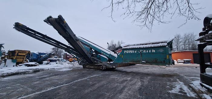 Used 2015 Powerscreen Chieftain 2100 3 deck