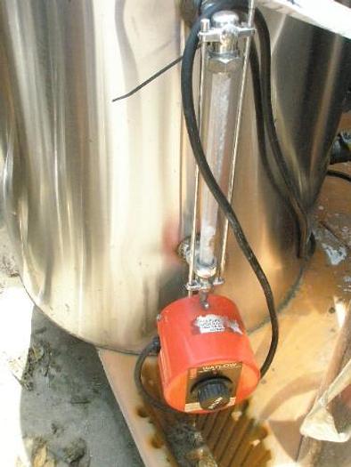 Used Tank, 25 Gallon, Stainless Steel, 18" x 24", Chromolox Heater, #S734898