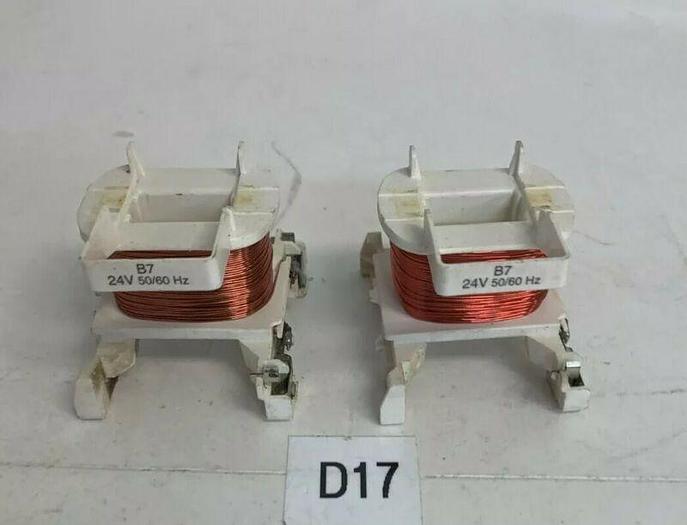 Used B7 Contactor Coil 24V 50/60 Has (Lot Of 2) Used Fast Shipping! 30 Day Warranty
