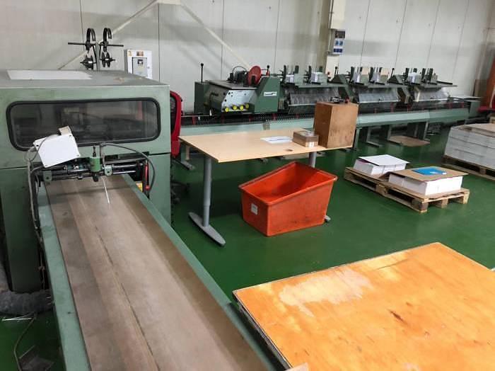 Used Muller Martini Saddlestitching 1528 1516 stiching , tr (2001)