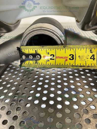 Used Wilden  Stainless Steel T4 Air-Operated Double Diaphragm Pump 1 1/2"