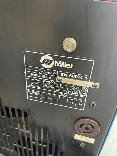 Usato SALDATRICE (N°44) MILLER MIG BLU 500 W