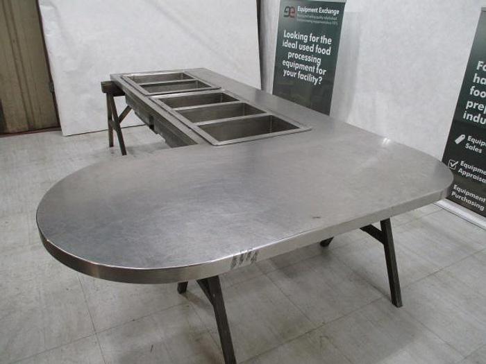 Used Buffet Serving Station