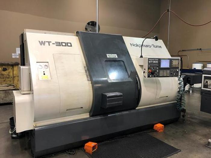 Used NAKAMURA TOME, WT-300MMYS, TWIN SPINDLE / TWIN TURRET TURN/MILL CENTER