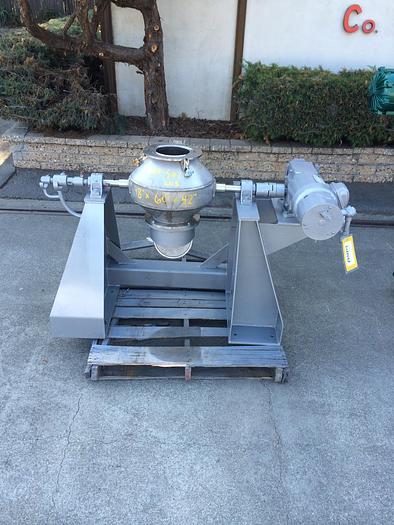 Used Mixer, Conical, 1 CF, S/st, Patterson-Kelley, #Z532273