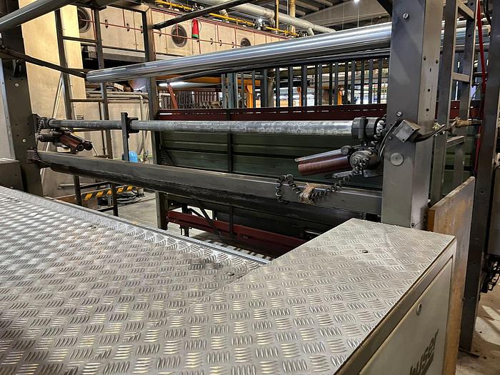 Used BUSER ROTARY PRINTING machine year 1993 working width 3200 mm