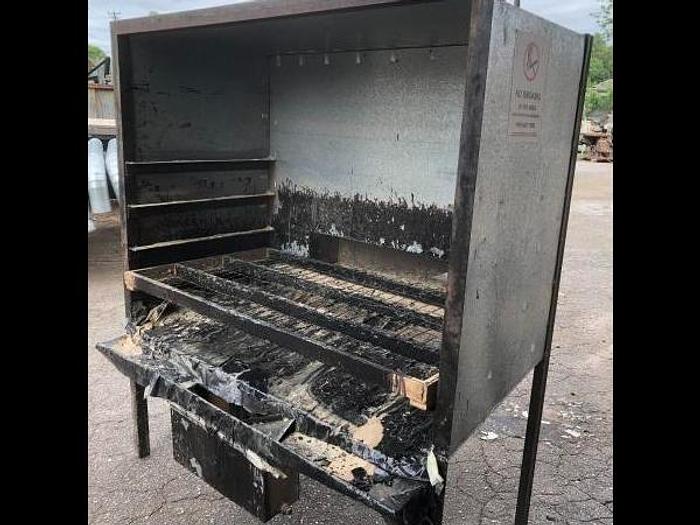 Used 63” LONG X 30 WIDE SPRAY BOOTH