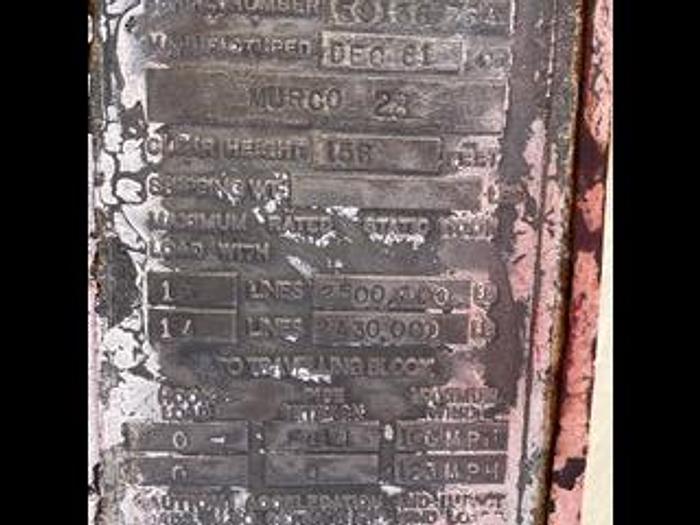 Refurbished Dreco 4000 E Land drilling rig