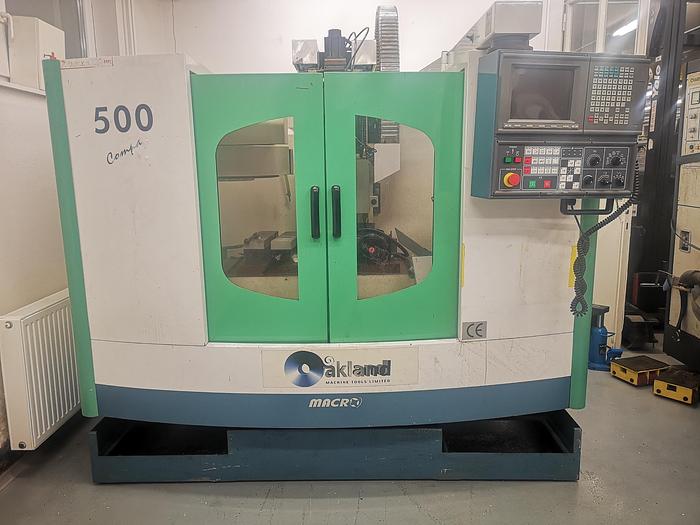 2003 Macro Micro Tech Compac 500 Vertical Machining Center