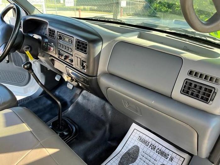 Used C59623 Terex Hiranger XT60 65ft Bucket Boom on 2010 Ford F750 Forestry Dump Truck