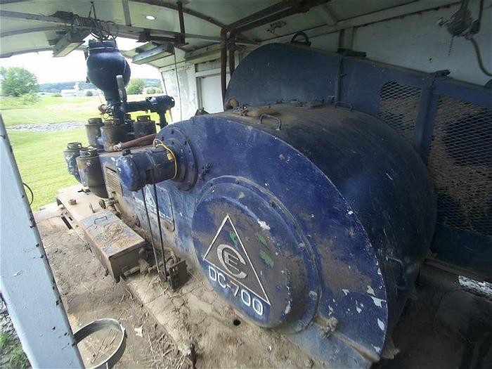 Used 0 Emsco DC-700 Mud Pump & C18 Diesel Engine