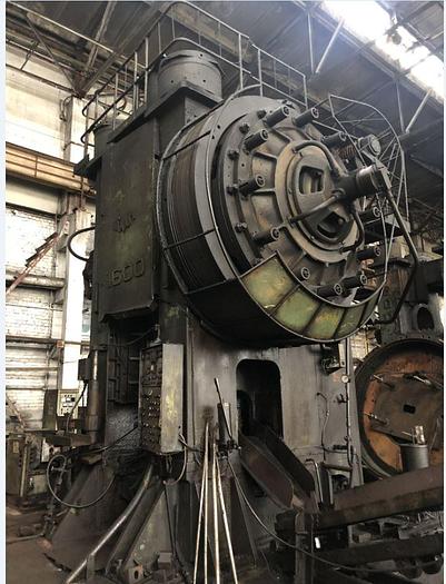 Used 1986TMP VORONEZH KB8042 1600t MECHANICAL HOT STAMPING PRESS