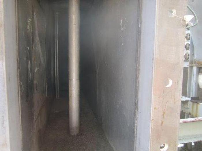 Used Scrubber, Wet, 12,000 CFM, 316 S/st, Vertical Tank, 30 HP, F #S668645