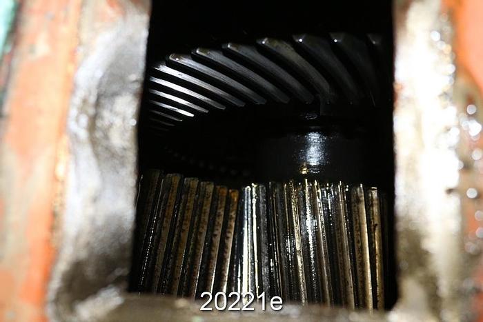 Used Philadelphia 3509 Right Angle Gear Reducer, Size 3509, Type Blt, Ratio 11.4/1 #20221