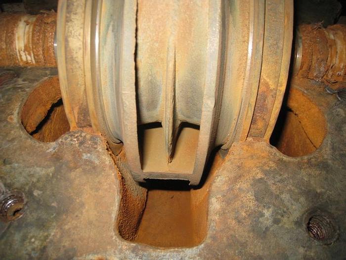 Used Goulds 3405 Pump, 6x8x12, 10" SS Impeller #26240