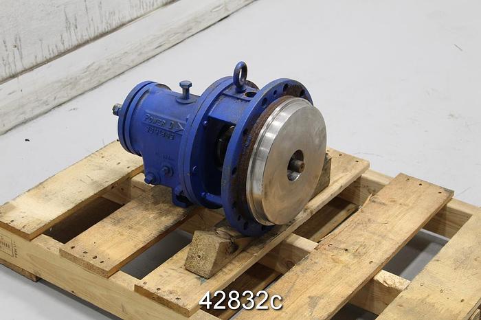 Used Goulds 3196 Power D Power End With 10" Stainless Steel Stuffing Box #42832