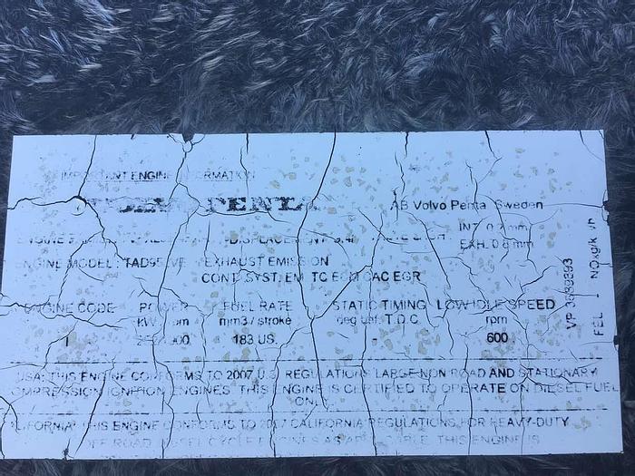 Used Volvo Penta 6×10 Cornell Water Transfer Pump