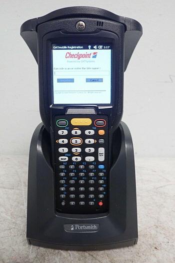 Used Motorola Model MC319ZUS RFID Barcode Scanner with Base