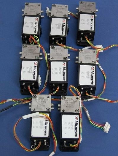 Used Validyne Transducer P55D-44-2447 Range ± 32 PSID, Wiring Lot of 8 (5821)