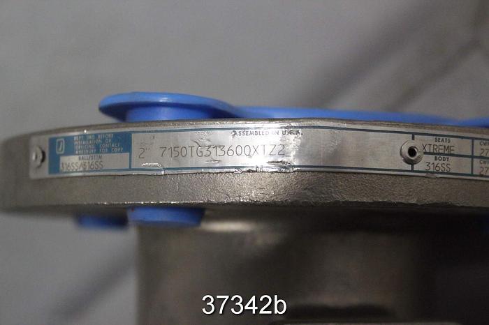 Unused Neles Jamesbury 2" Manual Ball Valve, 7150TG3600XTZ2 #37342