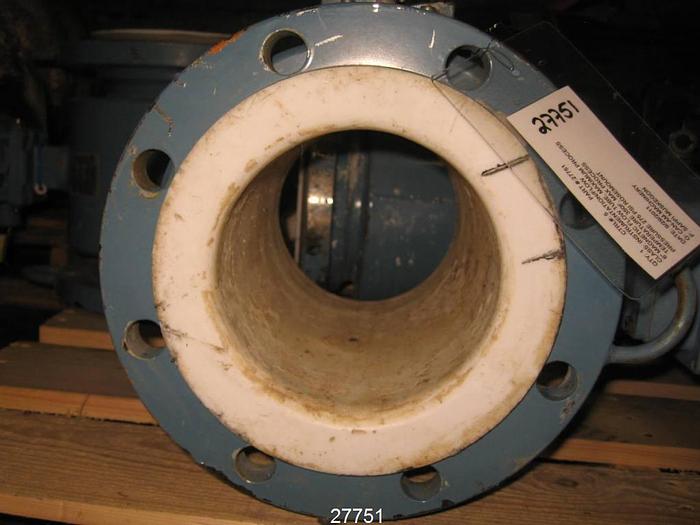 Used Rosemount 8705TTA060S1G3N5W3 6" Magnetic Flow Tube, Maximum Process Temperature 350F, Max Process Pressure 275 Psi #27751