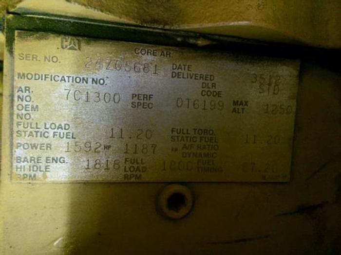 Used 1994 Caterpillar 3512 1200kW