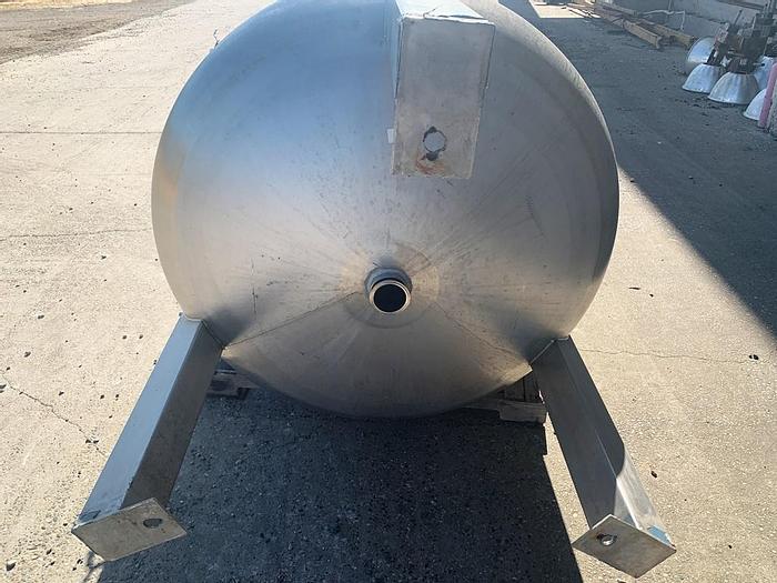Used Tank, 600 Gallon, S/st, Jkt, DT/DB, 48" x 64", D #S743974