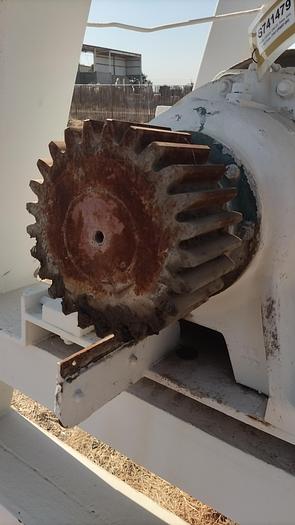 Used Mixer, Conical, 250 CF, Tolan, 316 S/st, Slant Cone, 25 HP, #S741479