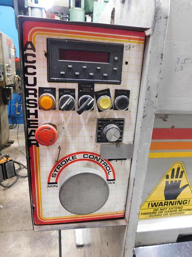 Used Accurshear 10' x 10ga Hydraulic Shear 813510