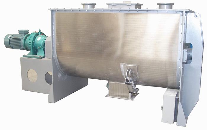 NEW 80 CU. FT. DOUBLE RIBBON BLENDER - S/S - 25 HP