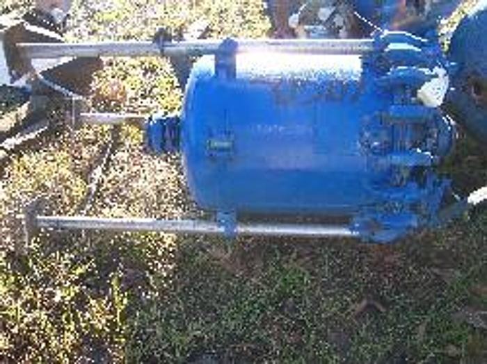 Used Pfaudler approximately 30 gallon vertical #5015 glass lined tank