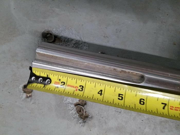 Keyed Motor Shaft 45" L x 2.2" W Medical Pharmaceutical