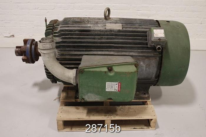 Used Toshiba S356393H4200 AcCMotor 200HP, 1780RPM #28715