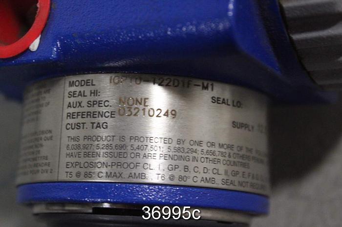 Unused Foxboro IGP10 Pressure Transmitter #36995