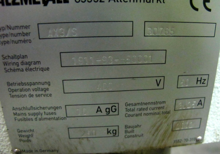 Gebraucht Säulenbohrmaschine Alzmetall AX 3 /S