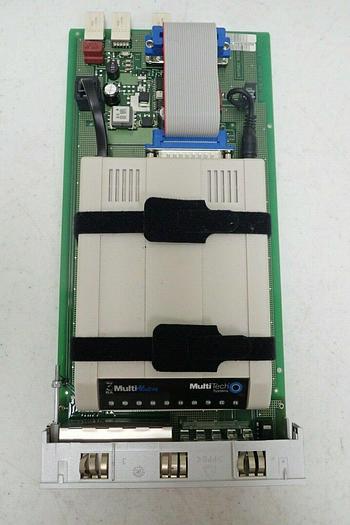 Used ALCATEL-LUCENT OmniPCX MODB MODEM BOARD Card 3EU23010AB w/ MULTIMODEM MT5634ZBA