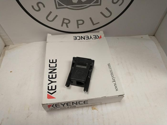 Used NEW KEYENCE OP-26486 PC Programming Adaptor RJ-11 To COM GHB4