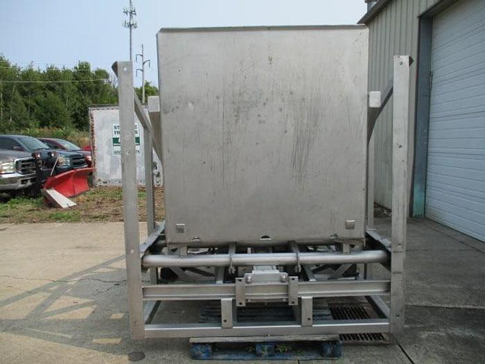 Used AMFEC Vat Dumper; Md#15C; Two-Stage; 9' Dump Height