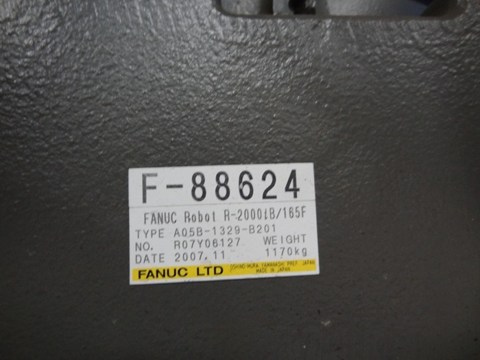 Used FANUC R2000iB/165F 6 AXIS CNC ROBOT
