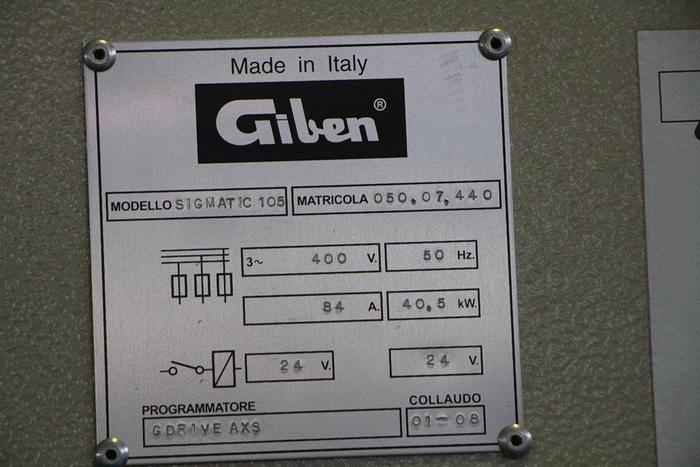 Used 2008 Giben SIGMATIC 105