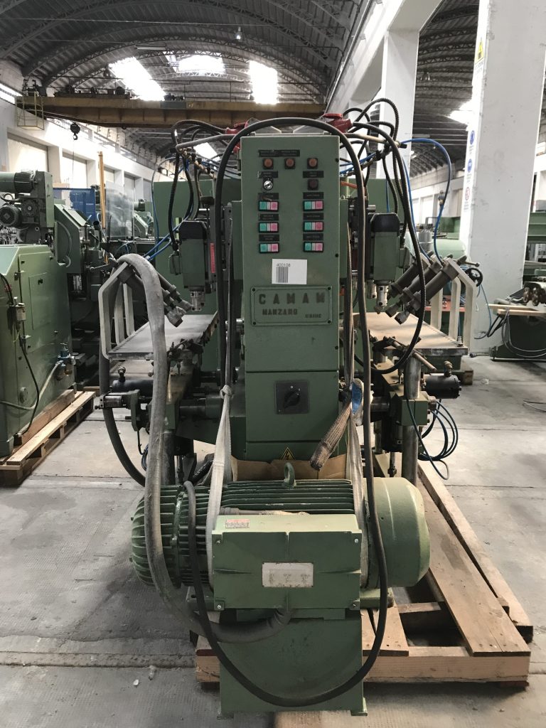 Usato Foratrice oscillante orizzontale e verticale, doppia, per elementi di sedia