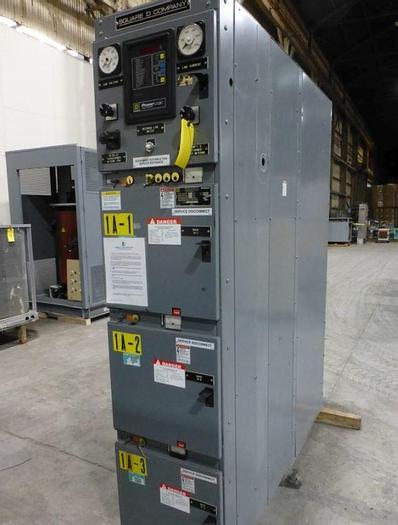 Used SQUARE D POWER ZONE 111 SWITCHGEAR