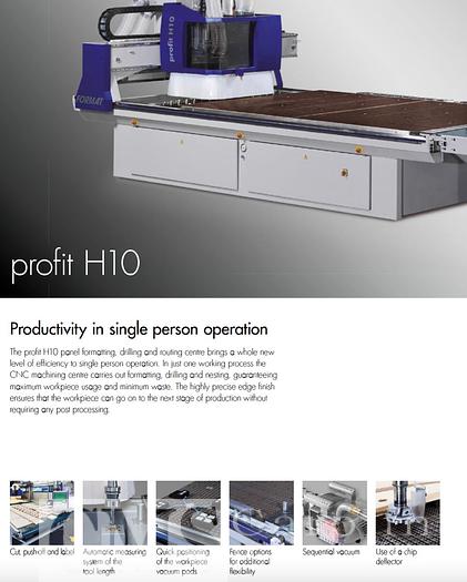 Used Felder Format 4 Profit H10 CNC Router