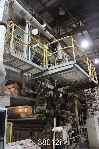 Used Beloit Tissue Machine 100" Web 96" Trim, 4000FPM, 75 TPD #38012